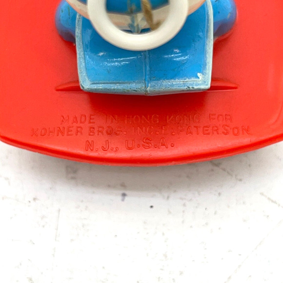 Vintage Donald Duck Trickey Rider Walt Disney String Pull Toy Hard Plastic - Picture 11 of 14